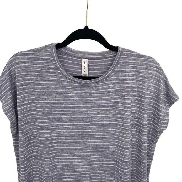 Athleta Breezy Short Sleeve Oversized Tee Lavender XXS - Picture 3 of 6